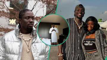 VDM shares fresh dancing video from his hotel room, fans spot female body part on bed, ask questions
