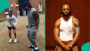 Women drag deadbeat dads as video of Flavour spending quality time with daughter warms hearts