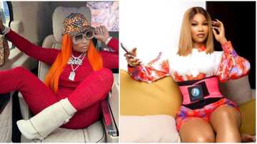 "I love you Tacha": US rapper, Nicki Minaj, tells BBNaija star on IG Live, video trends with hilarious reactions