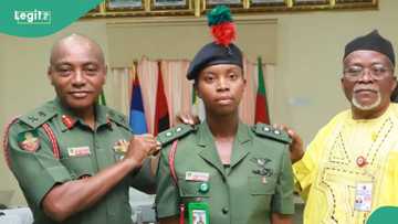 Nigerian Army Promotes UK-Trained Female Officer to Lieutenant