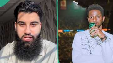 "Your problems would be solved": White man makes religion offer to sad boyfriend at Omah Lay's show