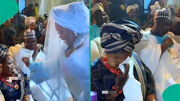 "I can’t": Bride told to give back surname to parents during wedding, mother breaks down in tears