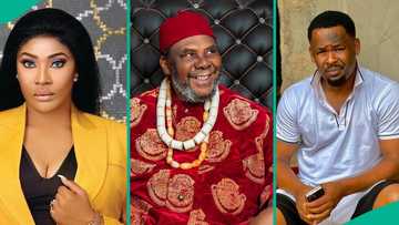 Angela Okorie shares video of last fight with Zubby Michael, Pete Edochie's role in their reunion