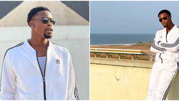BBNaija's Neo celebrates as he leaves Nigeria for the first time, arrives safely in Ghana