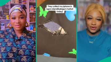 Lagos businesswoman who went to buy goods at Balogun market cries out after checking bag: "My phone is gone"