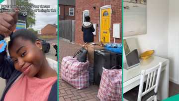 Nigerian Lady in UK Shows Dream Apartment She Got After Five Months of Relocation, Sparks Reactions