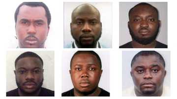 Zambar $6m: Sunaye da fuskokin 'yan Najeriya 6 da gwamnatin Amurka ke nema ruwa a jallo