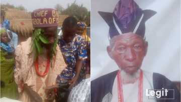 Meet oldest living Oyo Baale who ascended throne at age of 123 (photos)