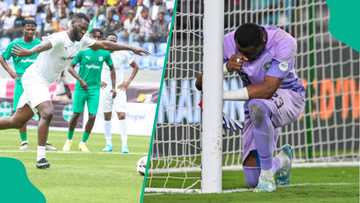 Boniface embarrasses Nwabali with cheeky penalty goal in charity game, video