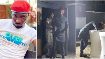 Timi Dakolo at 40: Friends surprise singer with birthday dinner