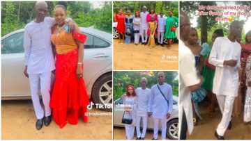 "Our new wife": Children accompany their father as he takes another wife after mum's demise, video goes viral