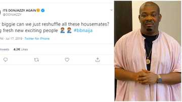 BBNaija 2019: Don Jazzy pleads with organizers to bring new and exciting people into the house
