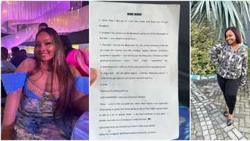 Nigerian lawyer displays surprising ride menu Bolt driver gave her