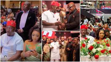 Billionaire doings: Obi Cubana wins big, bags entertainment personality award, E-Money graces occasion