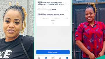 Lady who uses Piggyvest to save displays interest she was recently paid in June 2025, people marvel