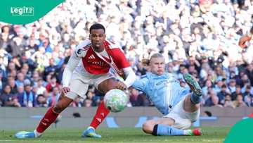 Debate sparks over Erling Haaland's goal as former referee claims foul on Gabriel Magalhaes