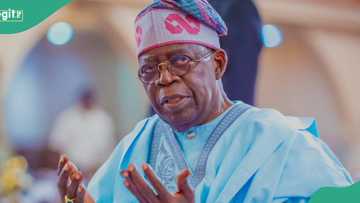 Tinubu prays at Lekki mosque in Lagos as Imam mentions name President shares with Prophet Muhammad