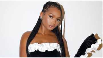 Celebrity fashion: Billionaire daughter Temi Otedola shares photos in N207k designer dress