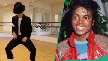 Kid dances like Michael Jackson, performs sweet energetic moves