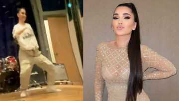 Singer Enisa whines hard as she learns African dance in video; fans react