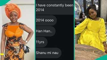 Lady chased by same man since 2014 displays worrisome new messages he sent to her, people react