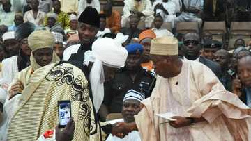 Yanzu yanzu: Hotunan nadin sarautan sabbin sarakunan Kano