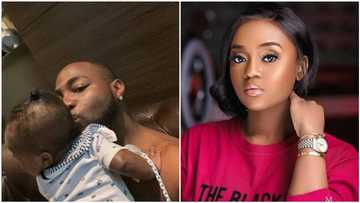 Davido sends strong message to Chioma as she battles coronavirus (photo)