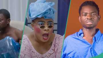 Drama as Erekere attends Bimbo Ademoye's therapy session to stop stealing, steals dispenser bottle