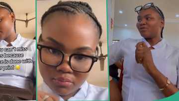 "You can never miss class": Lady in university where attendance is taken by fingerprint goes viral