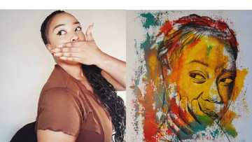 Young artist unveils stunning artwork, internet users comes to pour out their appreciation