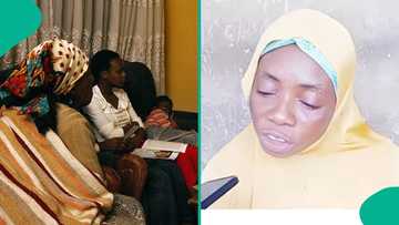 Grieving widow narrates how her husband and children suddenly died after eating Amala: "It was dinner"