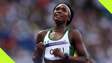 Nigeria's Favour Ofili misses out on Paris 2024 Olympics medal by 0.04 Seconds