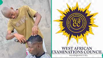 Barber shows his WAEC result, says he still doesn't understand how he got A1 in further mathematics