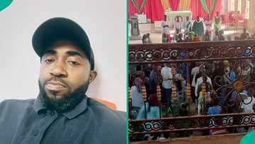 Drama as late man’s wives fight inside church during his burial thanksgiving, member spills details