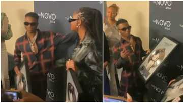 This is personal to me: Wizkid tells Tems as Essence hits platinum in the US, singers receive plaques
