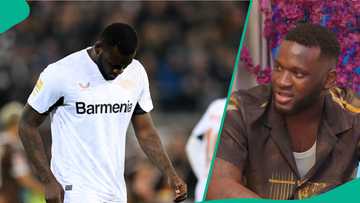 Victor Boniface says "football no dey pay" after disclosing how much is in his account