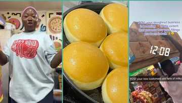 Nigerian woman who started doughnut business says business has been booming, video inspires many