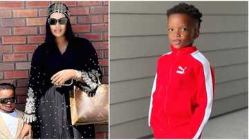 Do you want me to bleach my baby? Wizkid's 2nd baby mama replies fan who says her son is getting dark
