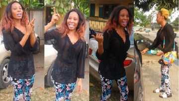 Apostle Suleman scandal: Stephanie Otobo released from Kirikiri prison (photos)