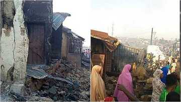 Motoci, shaguna da gidaje 30 sun kone kurmus yayin da tankar mai ta fashe a Neja (Hotuna)