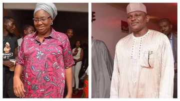 Hamza al Mustapha surprises all as he attends Yaw's comedy show Apere (photos)