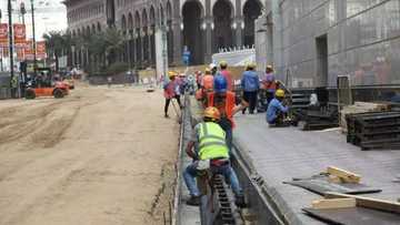 Kalli hotunan yadda ake aikin fadada kewayen Masallacin Harami a birnin Makkah