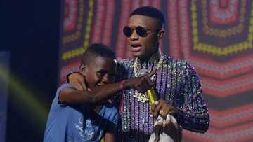 Starboy got you forever! Wizkid tells his latest signee Ahmed the rapper