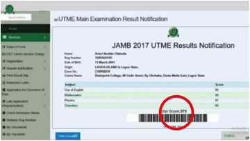 See some of the HIGHEST JAMB scores in 2017, the marks will make your jaws drop (see proof)