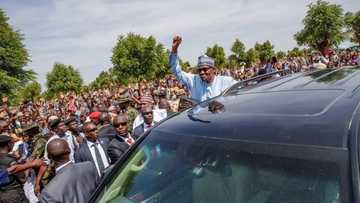 Shugaba Buhari yayi magana game da koshin lafiyar sa bayan sallar idi