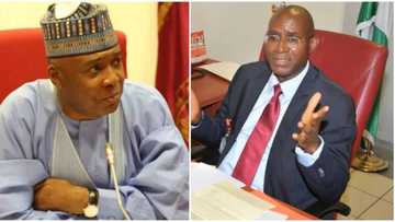 Saraki ya ga uwar bari, ya biya Omo-Agege hakkinsa
