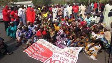 FLASH: Buhari Reportedly Storms Out Of Meeting With Parents Of Chibok Girls (PHOTOS)