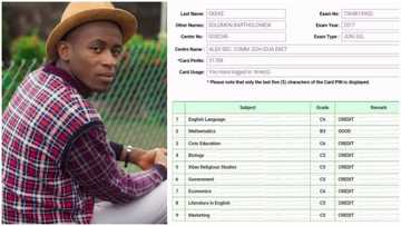 See the result of Nigerian student who passed NECO exams after trying for 7 years (photos)