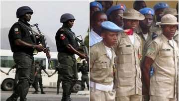 Yanzu Yanzu: An ji karar bindiga yayin arangama tsakanin 'Yan sanda da Peace Corps a Abuja