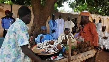 Wani Sanata yayi ma wani Talaka dake sayar da Kwakwa a baro kyauta har ya fashe da kuka